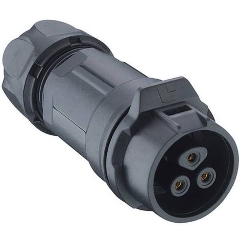 Lutronic 0261 07 Connettori circolari Giunto dritto Tot poli: 7 1 pz.