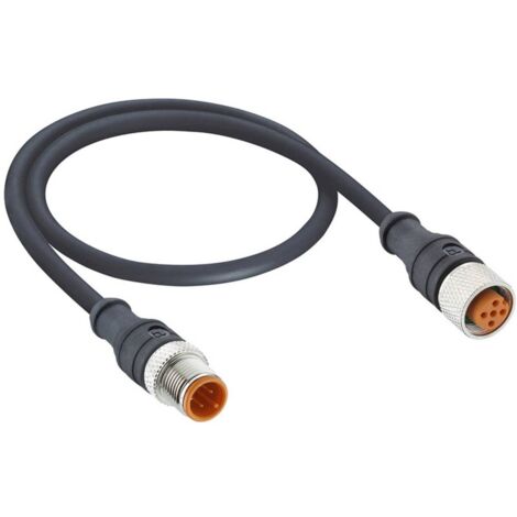 Lutronic 1092 Cavo di collegamento per sensore o attuatore M12 Spina dritta 0.60 m Numero di poli: 4 1 pz.