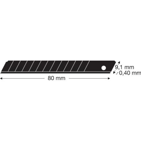 LUTZ Abbrechklinge 9mm sw Pack a 10St.