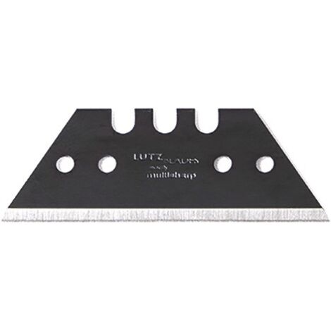 LUTZ BLADES TRA-1010-TL65 10LP-100K-K SCHW Trapezklinge multisharp L52xB18,7xS0,