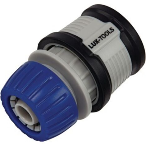 LUX TOOLS - CONNETTORE ACQUASTOP 13 MM1/2-16 MM 5/8