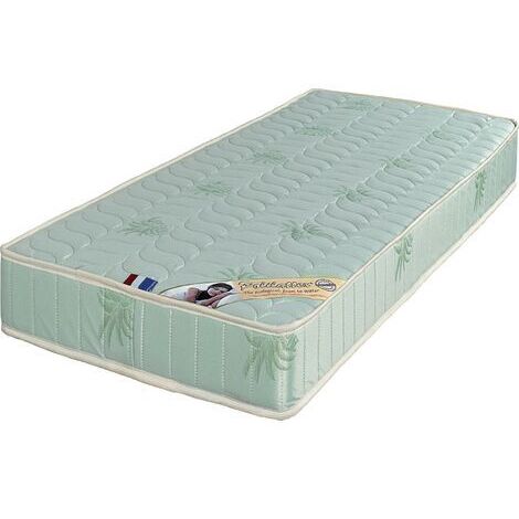 luxe 180x200 Matelas Mousse rembourrage  100 % polesther - âme 100 % polyuréthane poli lattex + Oreiller à valeur 89 Û