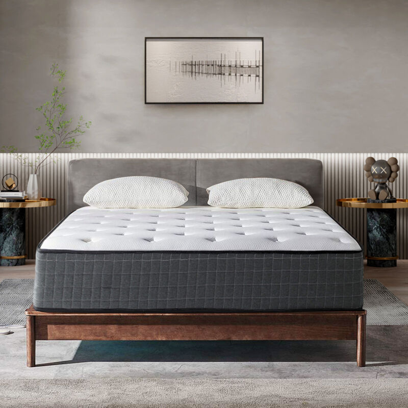 Iztoss - Matelas 140x200cm - Épaisseur 24 cm - Matelas Mémoire de Forme pour Adulte Enfant - Zones de Confort Mousse Mémoire Adaptative (140x200x24cm)