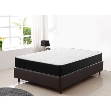 IZTOSS Luxe Matelas 160x200 cm à Ressort - épaisseur 20cm - en Mousse Matelas Ressort avec Mousse - zones de confort mousse adaptative