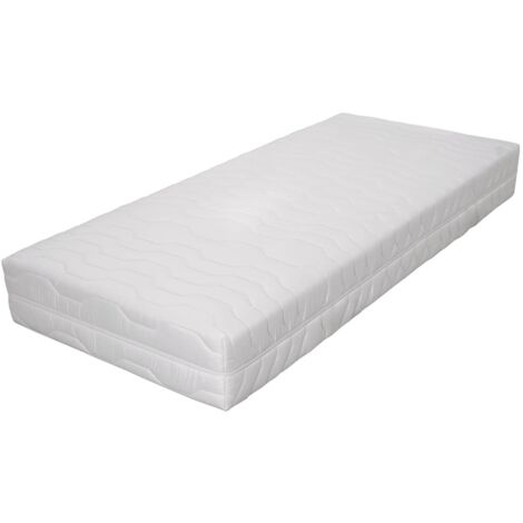 Luxe Matelas Ressorts 140x200 cm pour Adulte Enfant avec 7 zones Ressort ensaché 20 cm H3 -VA55706