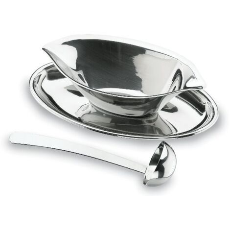 LUXE SAUCIERE SUR PLATEAU /CUILLE. LACOR - 62424