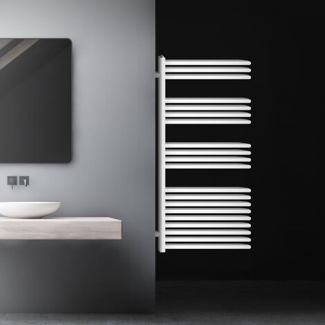 Radiador de diseño plano de pared blanco estufa de panel para baño  604x1800mm
