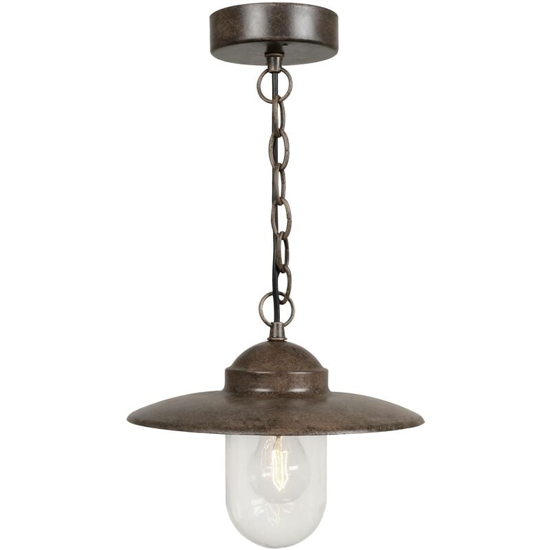 Luxembourg 72805009 Luminaire suspendu d'extérieur E27 rouille S630272 - Nordlux