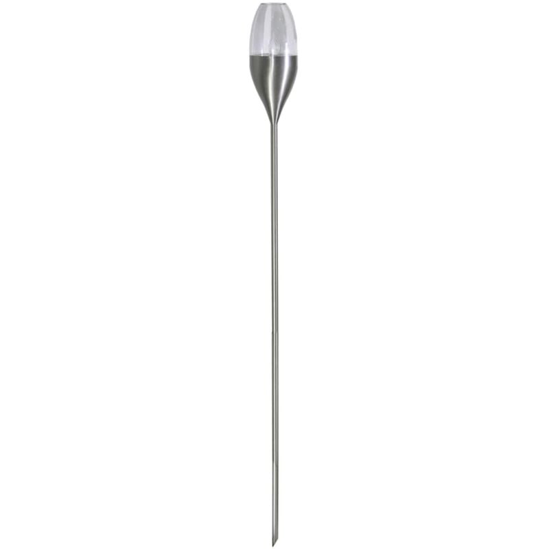 

Luxform Baliza solar LED de jardín plateado 41165 - Plateado