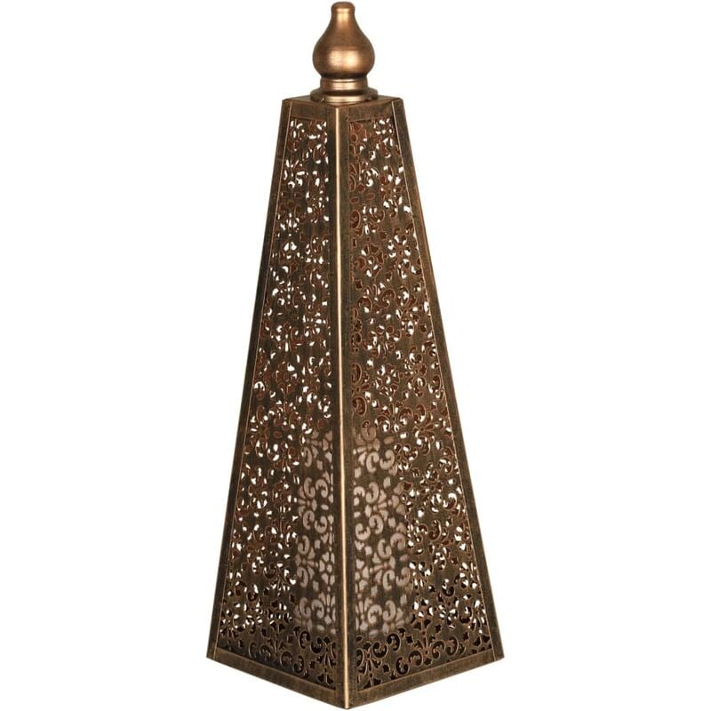 

Luxform Iluminación de luz LED Pyramid 45 cm cobre - Gris