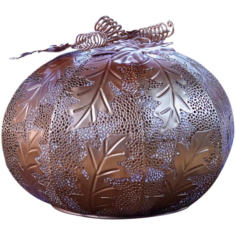 

Luxform Lámpara de jardín LED a pilas Pumpkin dorada - Oro