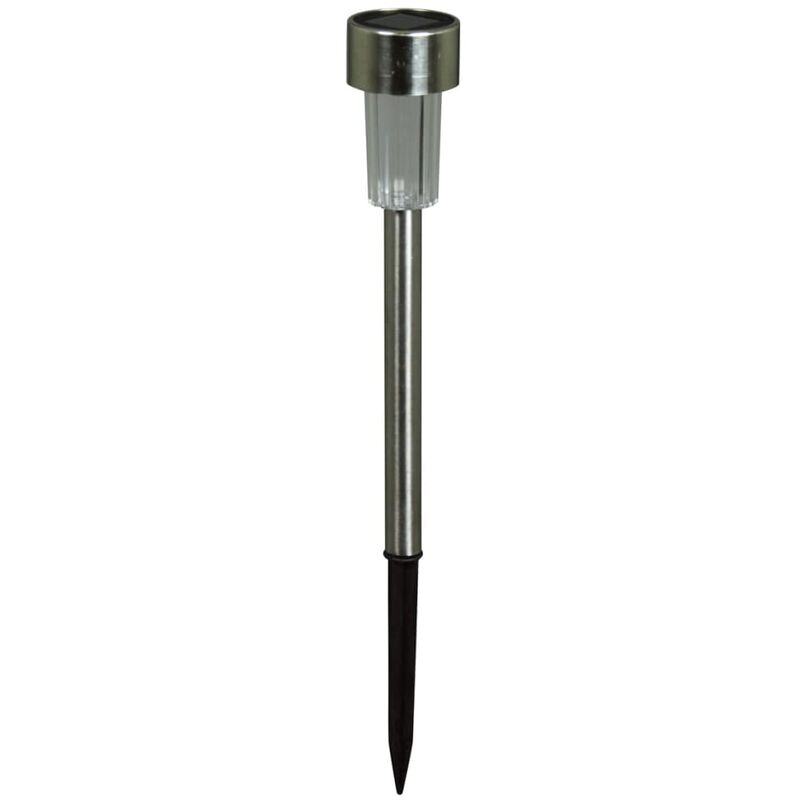

Luxform Postes de luz solares Siena 8 unidades plateado 46846 - Plateado