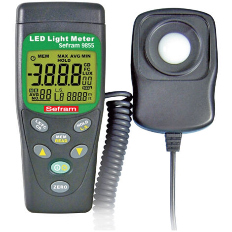 Luxmètre Sefram Sefram9855, 400000lx à 40lx ( Prix pour 1 )