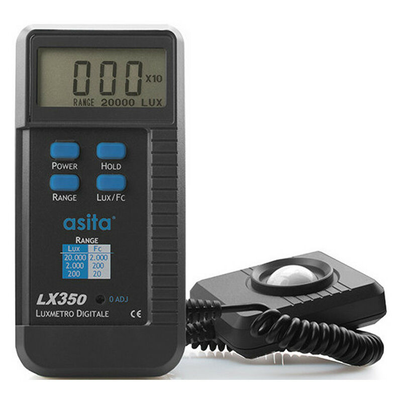 Image of Luxmetro digitale palmare Asita LX350