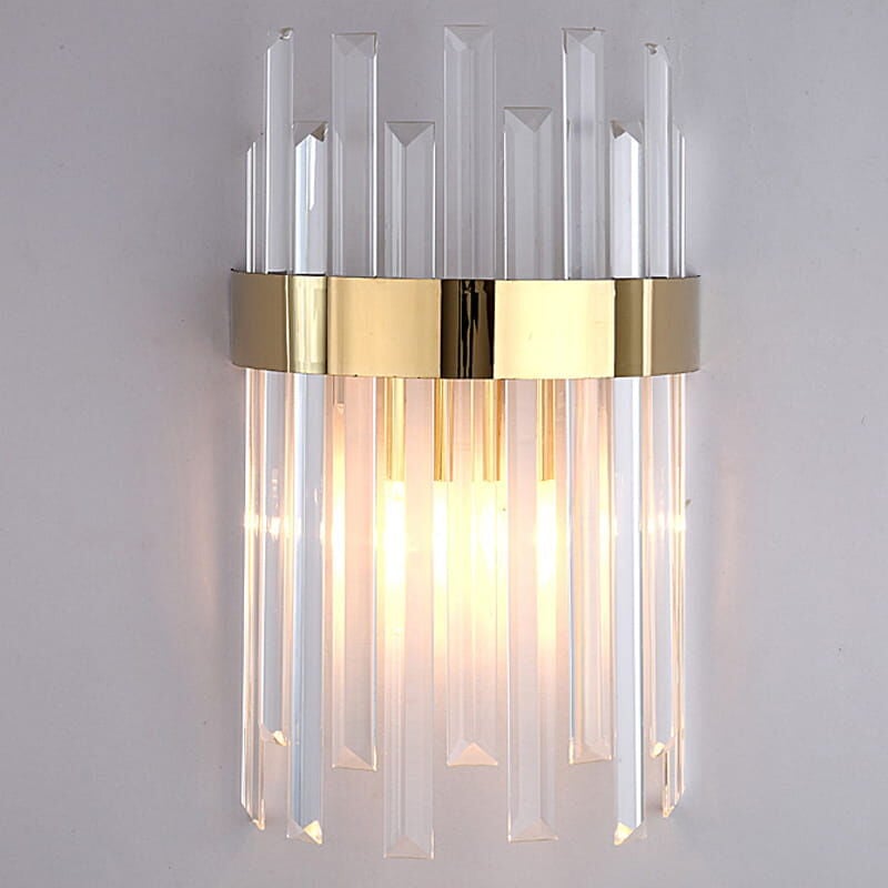 Luxor - applique cristal doré