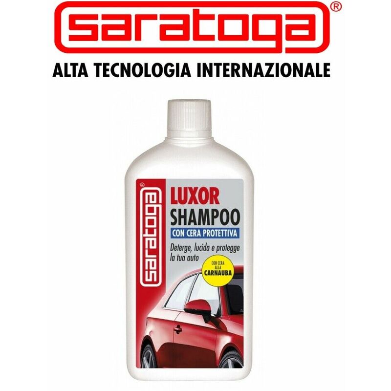 Image of Luxor shampoo con cera protettiva autolucidante deterge lucida protegge auto 1lt