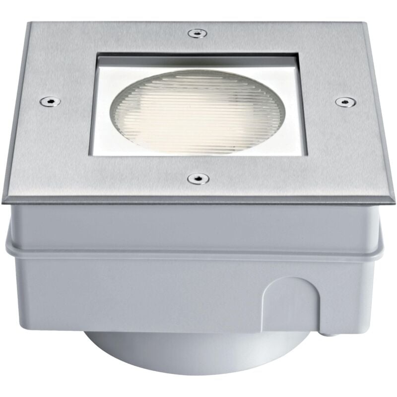 Luxsol 2 Encastré Sol Ext. GX53 IP67 IK10 carré inox Lpe non incl. Aric 1750