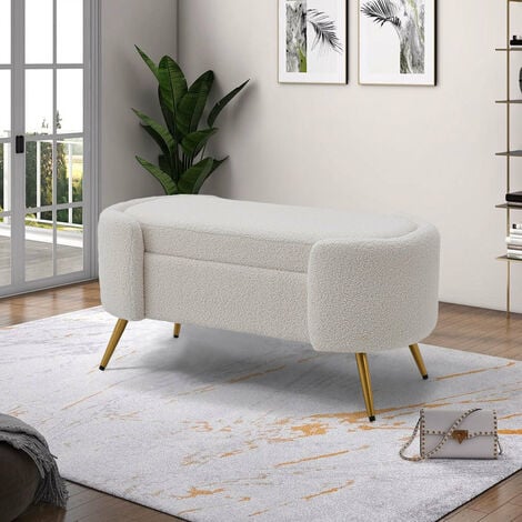 Luxurious Upholstered Accent Bench