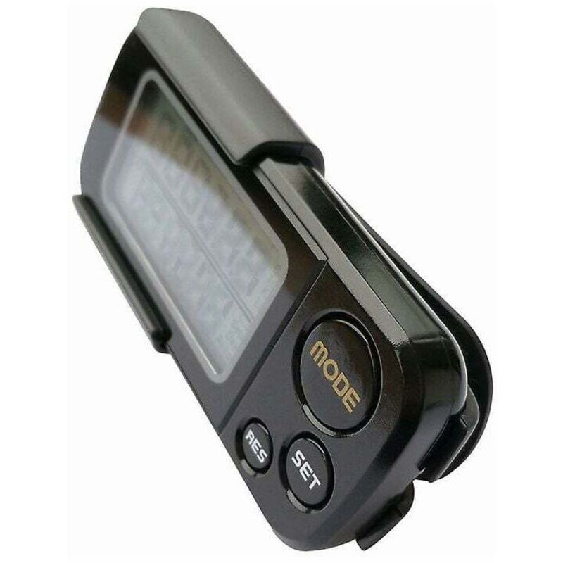 Gabrielle - Luxurious Walking Pedometer Not Connected Step Counter Distance Calories Clock. No Bluetooth, No Apps, 1 Piece