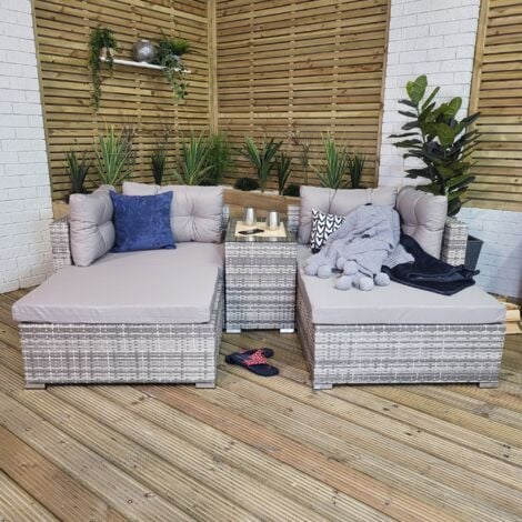 Avalon 5 piece garden sofa deals set