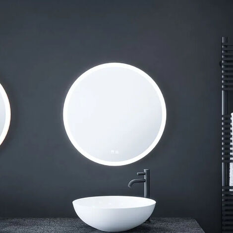 Luxury Illuminated LED Mirror Touch Sensor Dimmable