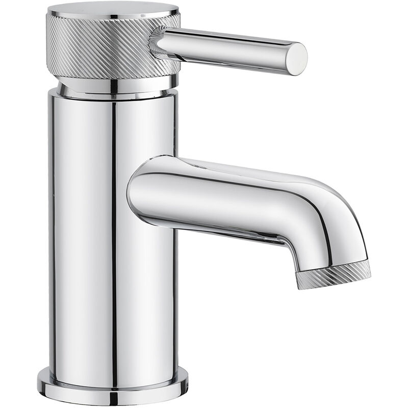 Luxury Modern Mono Basin Mixer - Chrome