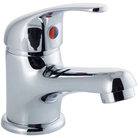 Luxury Modern Standard Mono Basin Mixer - Chrome