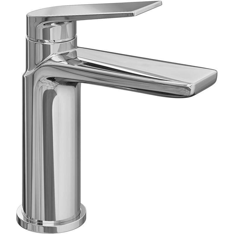 Luxury Sleek Modern Standard Mono Basin Mixer - Chrome