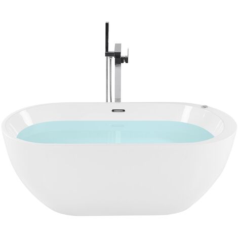 Luxus Whirlpool-Badewanne Sanitäracryl weiß Nevis - 98134