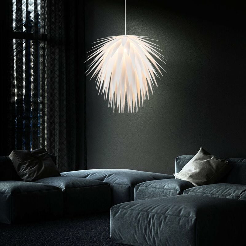 

Lámpara colgante de techo, lámpara colgante de iluminación en un juego que incluye bombillas LED de 9 vatios