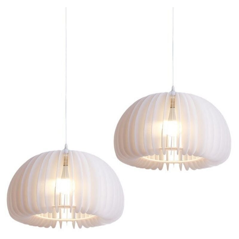 

Wottes - Luz colgante creativo retro, colgante metal E27 salón vintage cocina lámpara colgante hierro industrial Negro - Negro