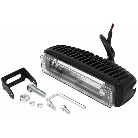 Luz de advertencia de carretilla elevadora de línea roja de 4 pulgadas y 30 W, resistente al agua (1 pieza)