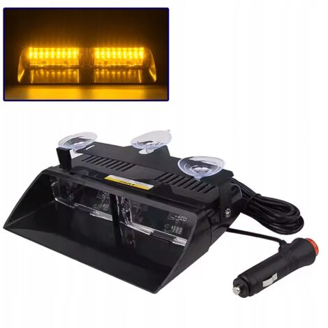 LUZ DE ADVERTENCIA LED NARANJA DESTELLO DETRÁS DEL INTERRUPTOR DE LA VENTANA 18 PROGRAMAS