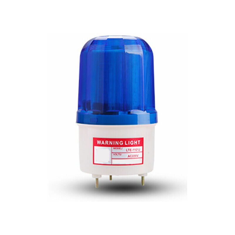 

Tooloflifeâ - Luz de alarma，Luz de Emergencia azul intermitente LED Luz de advertencia estroboscópica de baliza，Bombilla de iluminación de