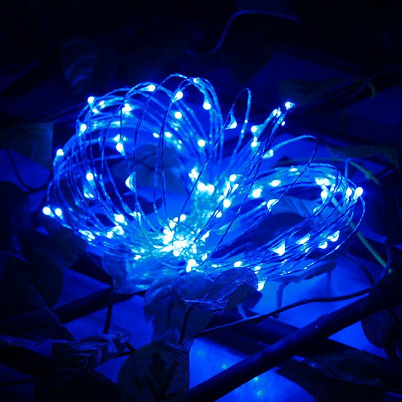 

Luz de cadena de hadas al aire libre Multimodal Luces nocturnas opcionales Decoracion de jardin y fiesta de Navidad Iluminacion de paisaje
