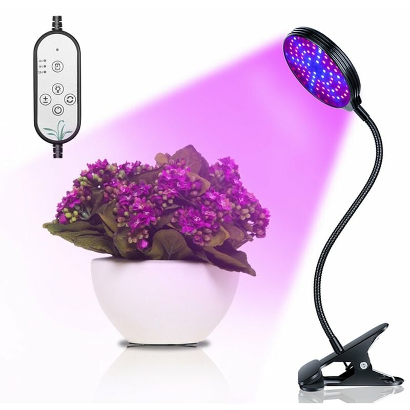 

Luz de crecimiento de plantas con clip USB, luz de crecimiento de plantas,una cabeza de luz