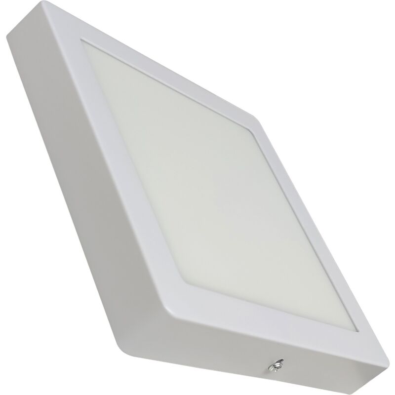 

Plafón LED Cuadrado Superficie 24W 2200LM 300mm | Blanco Neutro 4500K - Pack 1 Ud. - Blanco Neutro 4500K