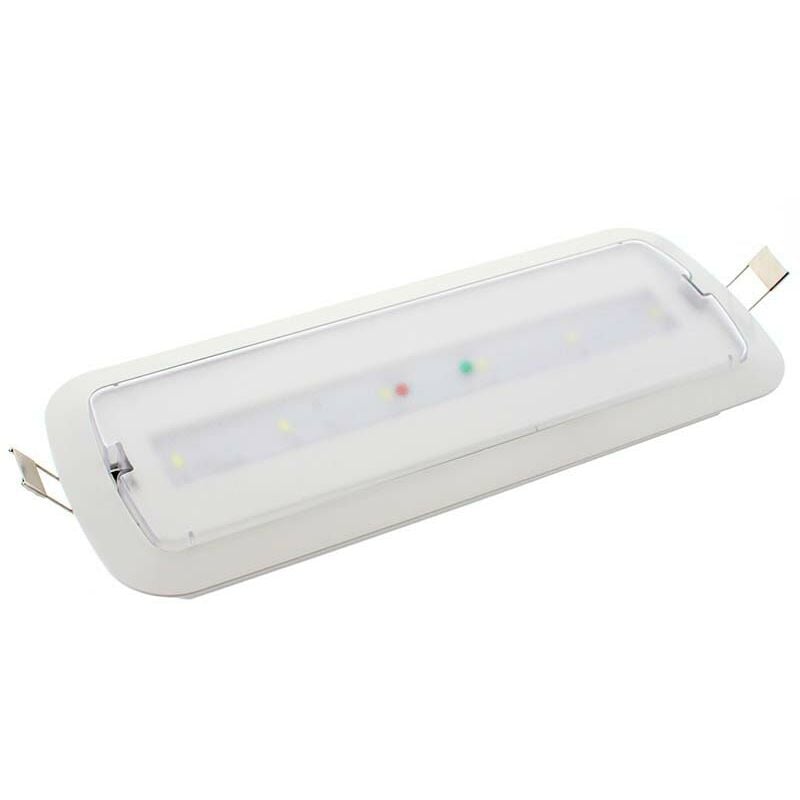 Ledbox - nicelux Lampe de secours à led, permanente / non permanente,