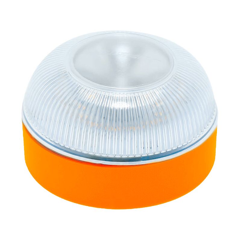 

Luz de Emergencia LED para Vehículos V16 IP54 Homologada DGT + Base Magnética (Batería Incluida) 3000+6000 Naranja,Opal | IluminaShop