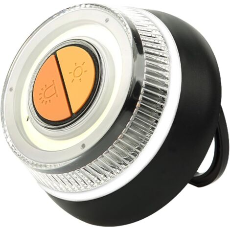 SJQKA Luz de emergencia, luz de advertencia para automóvil, luz de señalización vial, luz de advertencia LED intermitente con base magnética y gancho