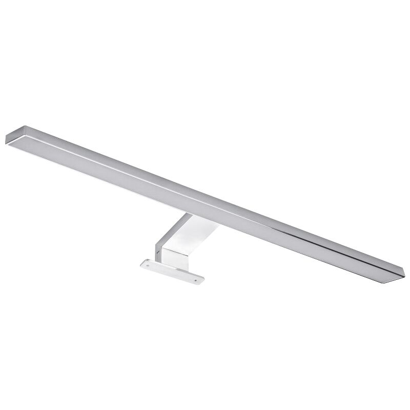 

Luz de espejo LED, 5.5W, 310lm, blanco cálido, 50cm, 3 opciones de montaje, cromo