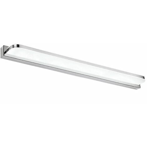 XINUY Luz de espejo LED 7W 42CM Blanco frío, Luz de pared de espejo de baño IP44 Impermeable 6000K 600LM, Lámpara de pared LED moderna de acrílico Lámpara de pared Luz de gabinete de baño- [Clase de eficien