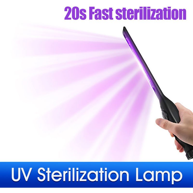 

Luz de esterilizador UV, lampara de esterilizacion, 1800 mAh, recargable