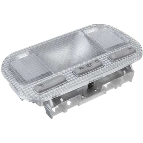 TLILY Luz de lectura delantera del coche, luz de techo, lámpara interior 6362N2 para Peugeot 308, 408, 3008, 301, 307, Citroën C3-XR, C5 y Triumph