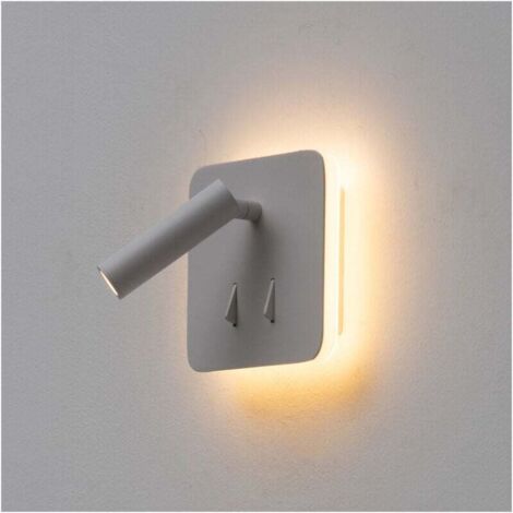Luz de lectura LED doble multifuncional