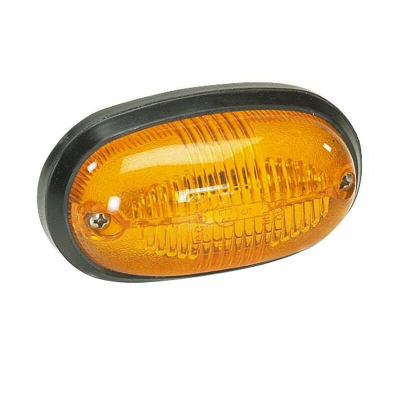 

Luz de marca lateral ovalada naranja