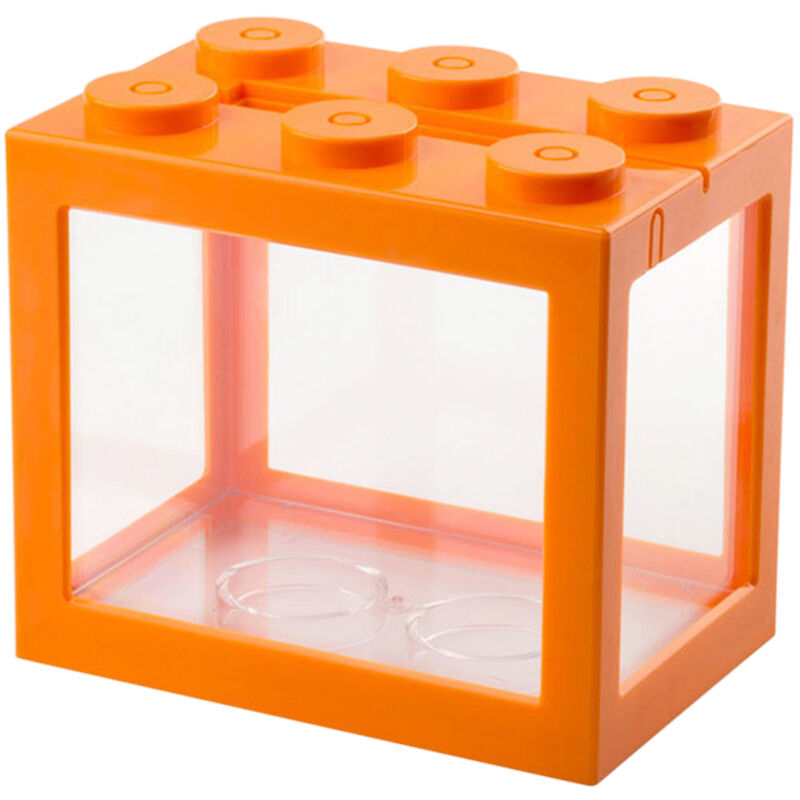 

Luz de mini tanques de peces, iluminacion de caja de fila de mini reptiles,naranja