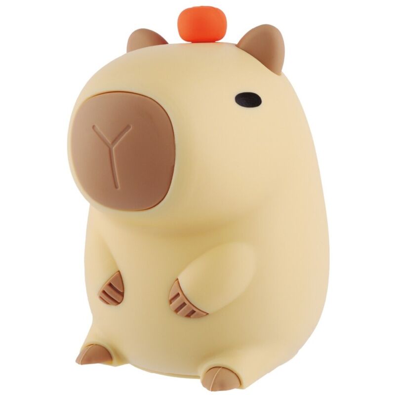 Luz de noche infantil LED Capibara 1W RGB batería recargable