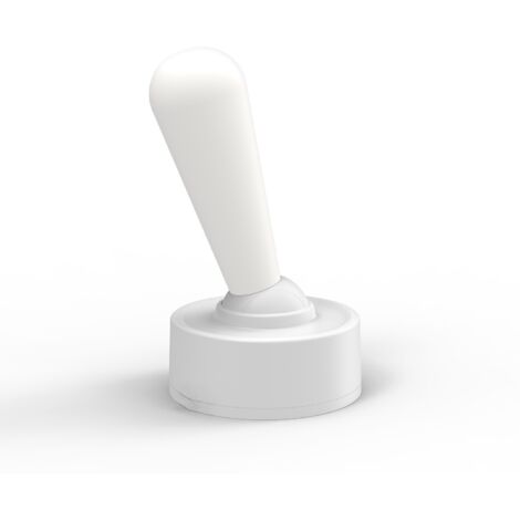 Luz de noche moderna con interruptor regulable, lámpara de noche portátil, luz de noche de pared con carga USB para dormitorio/guardería/baño/sala de estar/camping al aire libre (blanco)