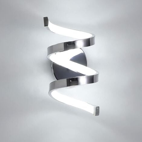 Luz de pared LED, lámpara de pared interior moderna de 18W, lámpara de pared 1440LM 6000K Luz blanca esía para sala de estar Dormitorio Pasillo Escalera
